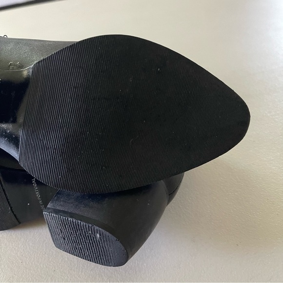 Topshop Chelsea style boots black with elastic sides size 37 or US 6.5 - Picture 7 of 12